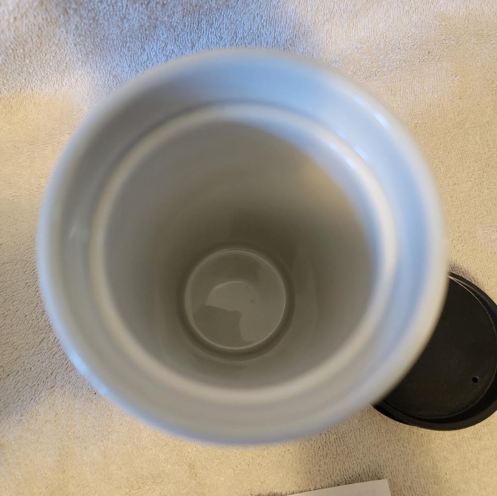 2018 Starbucks Blue, Gray and Pink Flowers on a Crematic 12 fl tumber - Picture 10 of 11